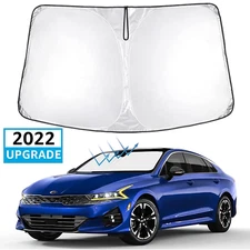 For 2022 Kia EV6 Accessories Car Windshield Sun Shade Front Shield Cover Visor