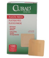 Curad Plastic Adhesive Patch Bandage - 1.5 X 1.5 - Case Of 1200 - Non25515 on sale Curad Plastic Adhesive Patch Bandage - 1.5 X 1.5 - Case Of 1200 - Non25515 on sale