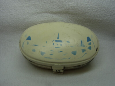 Bread Box Tin Antique German for Dollhouse #AS