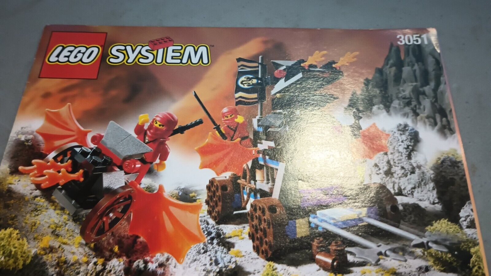 LEGO Blaze Attack Set 3051 Instruction Manual