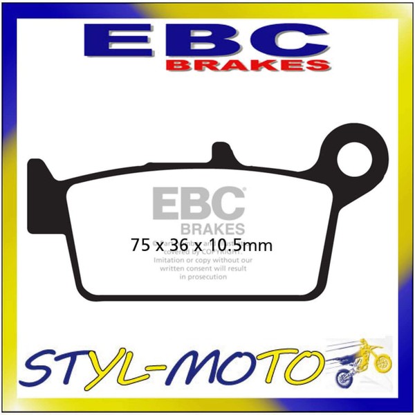 FA131TT BeläGe Sinter Hinten EBC Suzuki RM 125 XC 2008-image