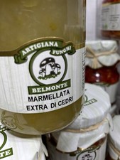 Extra Cedar Jam from Calabria Handmade Without Preservatives Natural