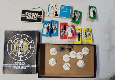 1977 STAR WARS Escape From Death Star Vintage Board Game PARTS PIECES Lot Kenner