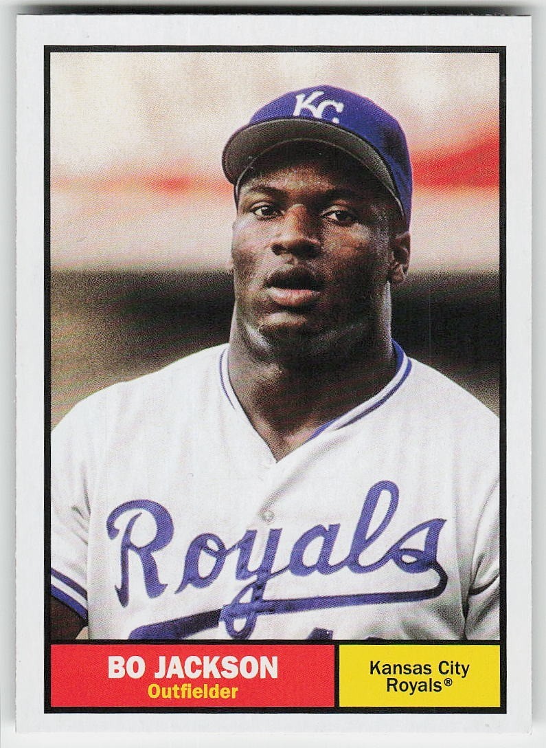 2024 Topps Archives #72b Bo Jackson BASEBALL Kansas City Royals