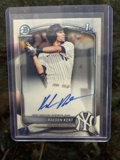 2025 Bowman Chrome Draft 1st Kaeden Kent Auto Bowman #CPA-KKE Yankees🦖