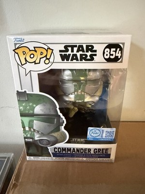 Funko Pop! Star Wars - Commander Gree - #854 - Clone Wars + Protector