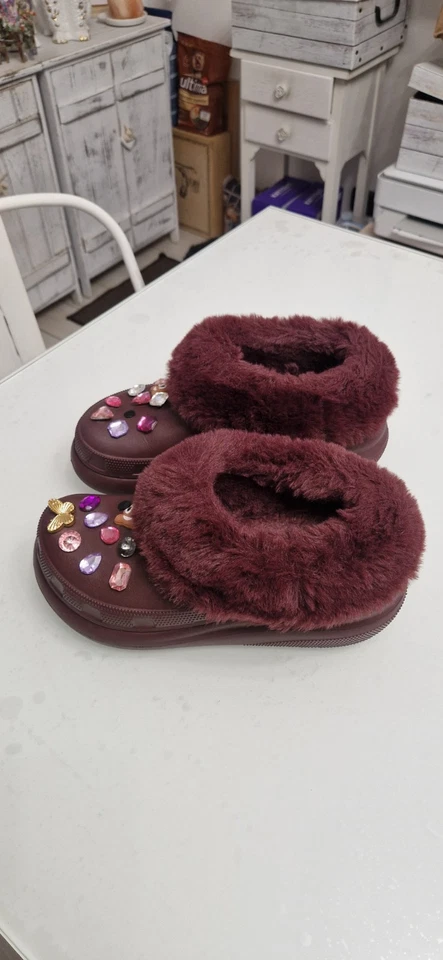 CROCS MEGA CRUSH FUREVER BORGOGNA - Imagen 3 de 4