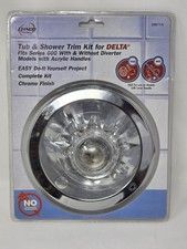 Danco Trim Kit for Delta Tub/Shower Faucets, Chrome 28971A Sealed
