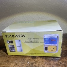 120V Voltage Protector Outlet Plug Surge Guard For Refrigerator AC New In Box