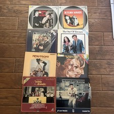 Lot Of 8 Laserdisc Movies Various Titles From 70's Lot 4