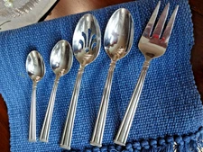 LENOX Landford Stainless Flatware LOT Serving Pieces/Tablespoon & Teaspoon