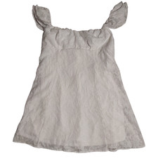 Wild Fable Women's Size XL White Zipper Back Empire Waist Short Dress FREE S&H