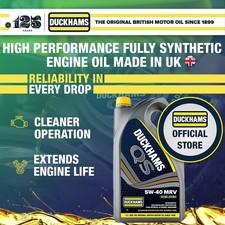 DUCKHAMS QS 5W-40 MRV Fully Synthetic Engine Oil For For For Renault RN0700 5L  7.00 per litre