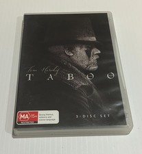 Taboo Season 1 DVD (2017), Region 4, Tom Hardy, 3 - Disc Drama, Free Postage.
