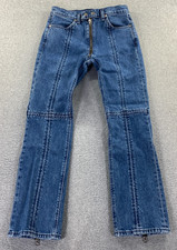 Rag  Bone Iver Pant Womens Size 25 Blue Bain Zipper Contemporary Modern Classic