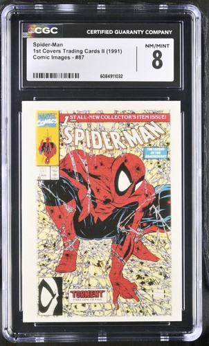 1991 Spider-Man 1st Covers Marvel Comics Presents Card #87 CGC 8 NM/MINT