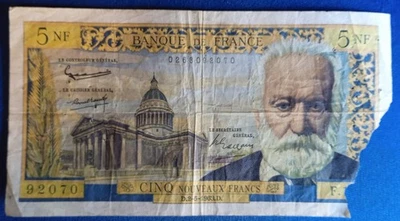 55-32) Billet de 5NF francs - PASTEUR - année 1963 - Photo 1/2