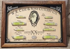 Case XX Limited Edition XVI Key Lime Green Bone Mint Set 30 Of 250