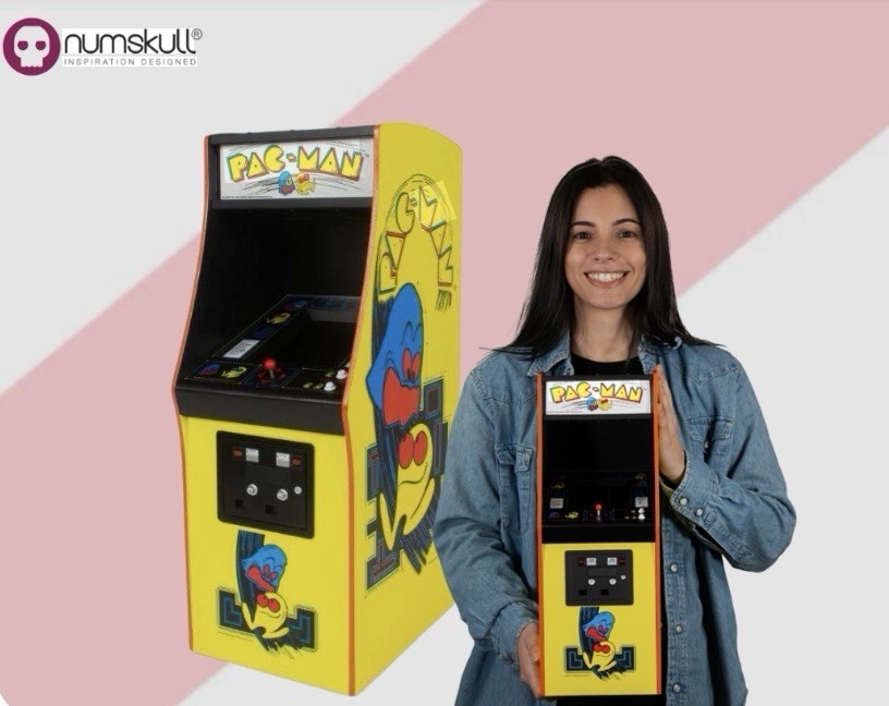 中古Numskull 1/4スケールPAC-MAN アーケードゲーム BRAND NEW Quarter Arcades Pac-Man Collectors Edition 1/4 Scale