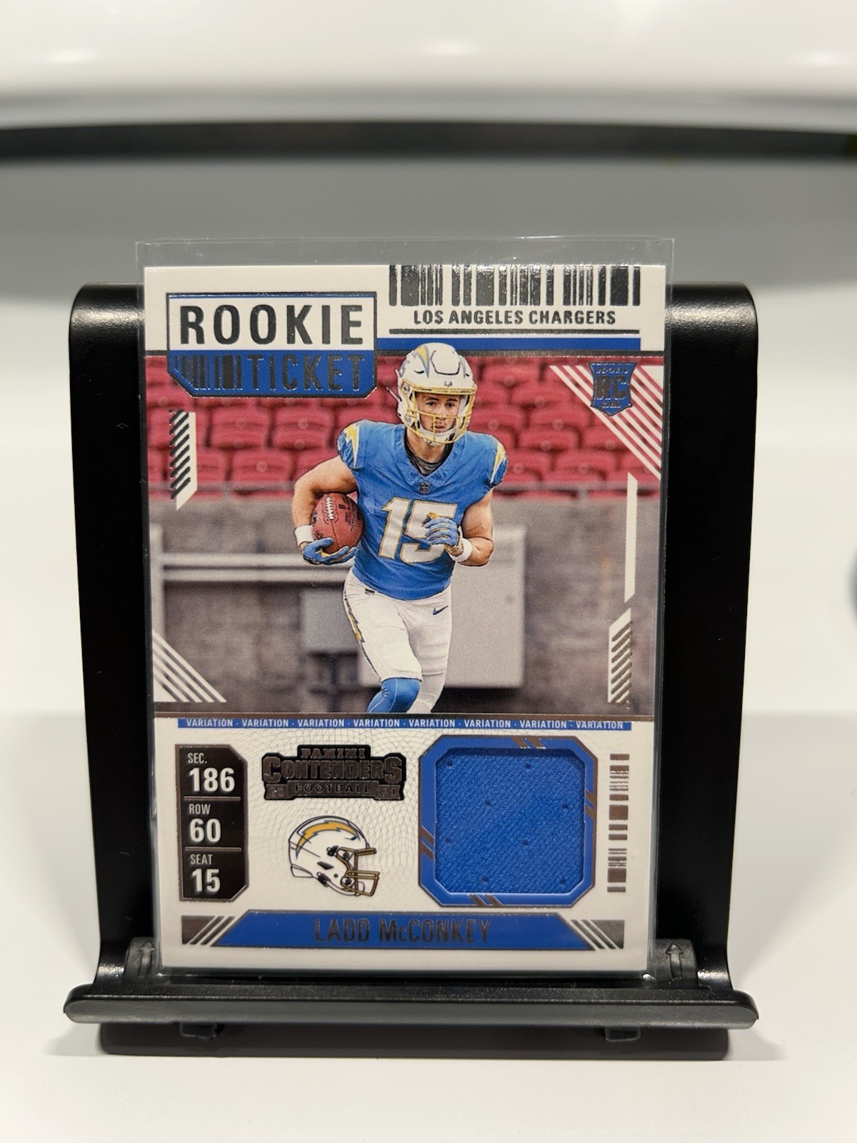 2024 Panini Contenders Optic Rookie Ticket Ladd McConkey #82
