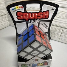 The Official Rubik  s Cube Squish Cube, Solvable for Adults/Kids Ages 8  NEW 