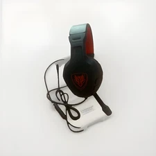 NUBWO U3 3.5mm Gaming Headset for PC, PS4, PS5, Laptop, Xbox One, Mac, RED 