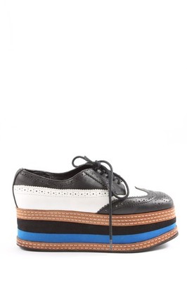 CAMPBELL Schnürsneaker Damen Sneaker Gr. DE 37 schwarz-weiß-braun Casual-Look