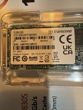 128GB Transcend M.2 2280 80mm SATA III 6Gbps 830S Solid State Drive