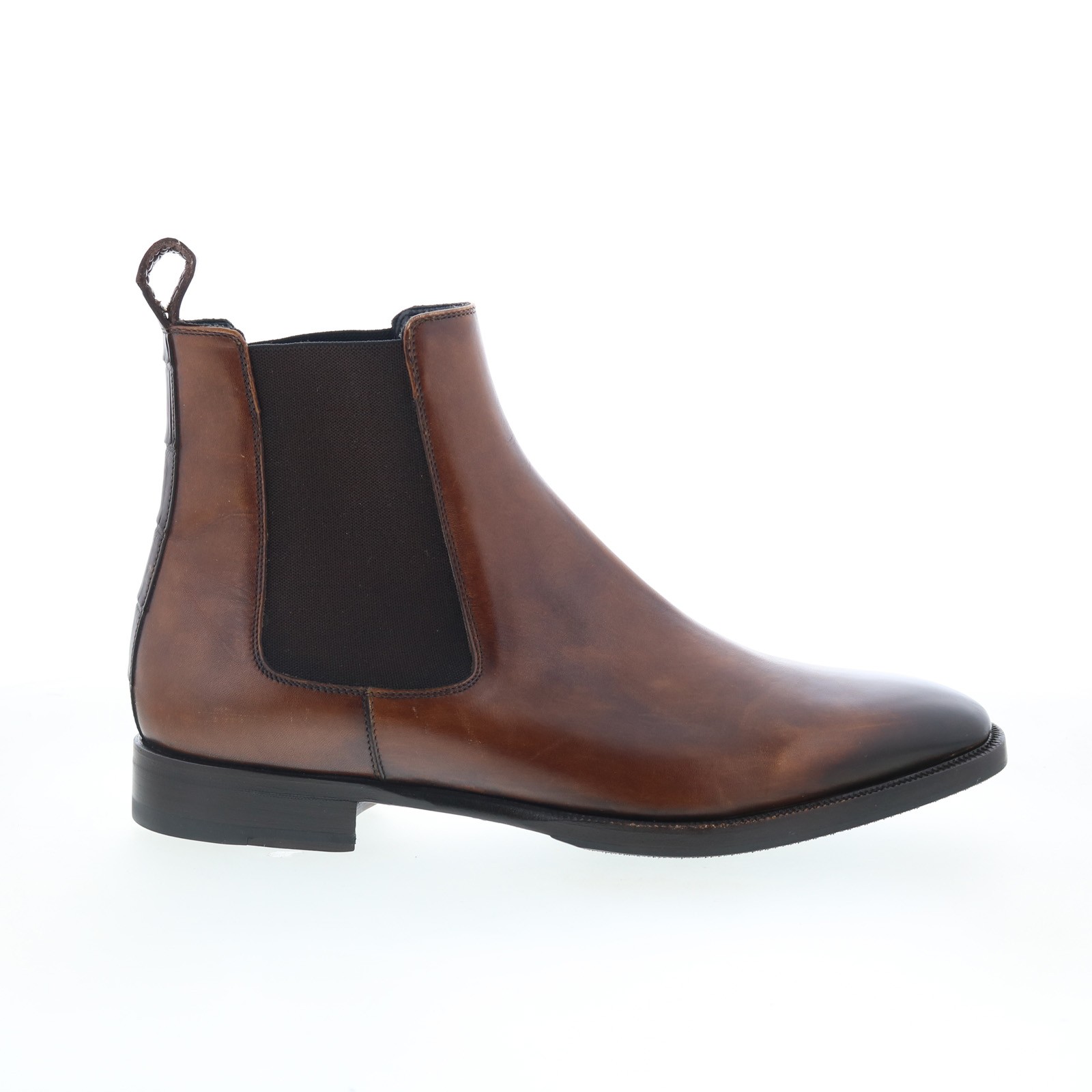 Мужские коричневые ботинки Челси Zelli Italia Avvio из замшевой козьей кожи 41-330-CGN