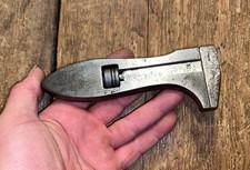 KING DICK 6” ADJUSTABLE SPANNER WRENCH BRITISH MADE CLASSIC CAR VINTAGE TOOLKIT 