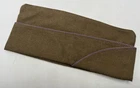 WW2 era US Military Overseas Garrison Side Cap Army Air Corps Piping Size 7-3/8
