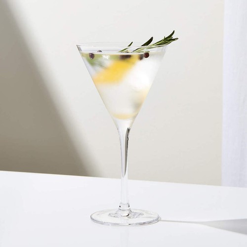 4 Crate & Barrel Craft Cocktail Glasses 5.9 oz Martini Czech Republic NEW - 第 2/8 張圖片