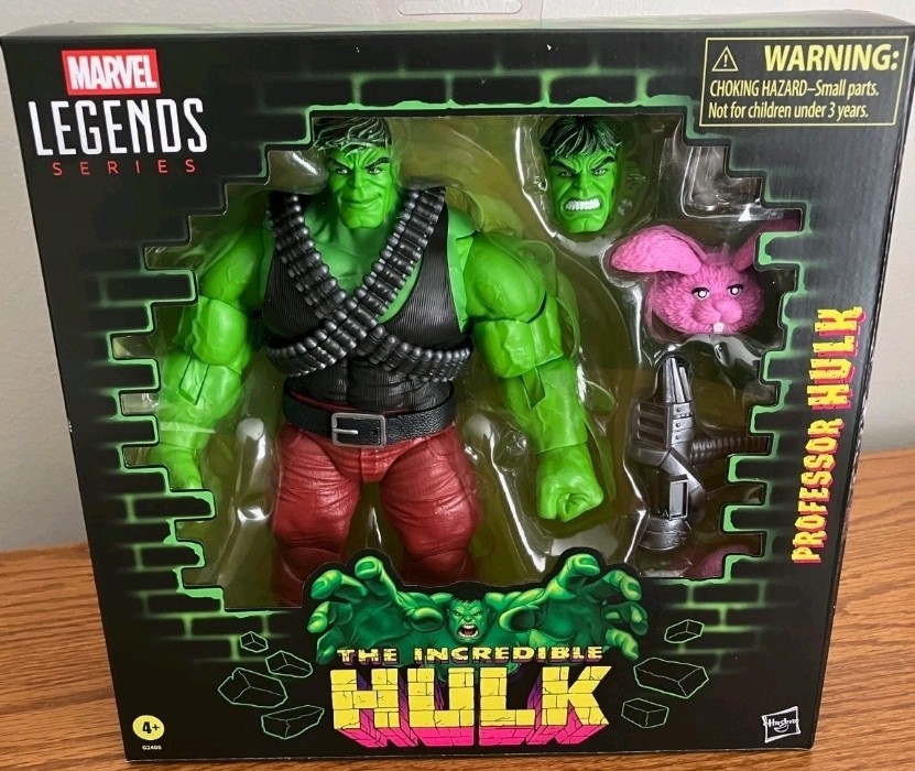 Hasbro Marvel Legends The Incredible Hulk Professor Hulk Deluxe Action Figure 