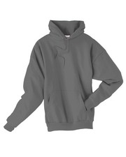 Hanes Men's EcoSmart Pullover Fleece Hoodie w/ Muff Pocket Solid S-4XL P170