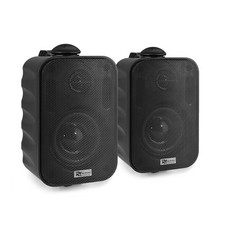 Power Dynamics BC30V Black Speakers 3-Inch 60W Hi-Fi Wall Mountable Audio