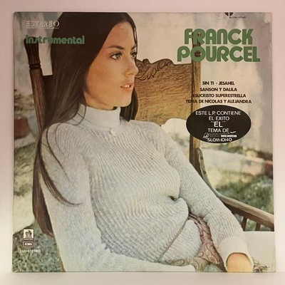 FRANCK POURCEL - 1972 SELF TITLED - MEXICAN LP ALBUM