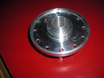 Oil canister full flow filter adapter SBC BBC 56-67 no bypass valve CNC machined