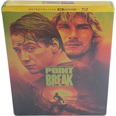 Point Break SteelBook 4K Ultra HD + Blu-ray VF Keanu Reeves Patrick Swayze