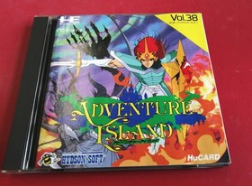 HUDSON PC Engine Hu Card Soft Adventure Island Used