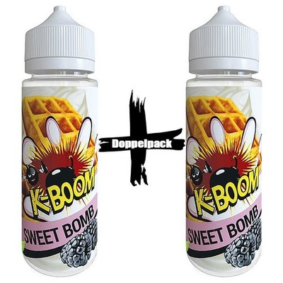 2x Must K-Boom Sweet Bomb Longfill E-Liquid Aroma DIY Shake & Vape Doppelpack