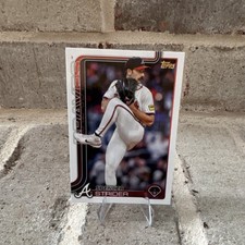 Topps 2025 Series 2 Spencer Strider Base Set #579 Braves Baseball Card