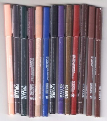 MAKE UP FOR EVER AQUA RESIST COLOR PENCIL 24HR Waterproof Eyeliner CHOOSE SHADE
