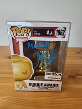 Kate Flannery Signed Dundie Award Funko Pop 1062 The Office with Case JSA