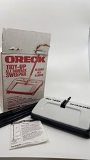 Oreck Tidy Up Carpet Sweeper Manual Floor Cleaner w/ Box Vintage UNUSED