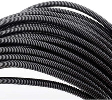 Tubo corrugado 100 ft 1/4  para cables, prote...