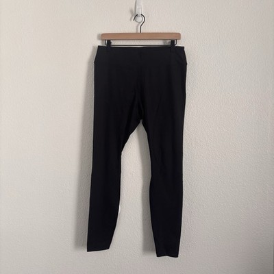 NWOT Pact Women's Size Large Black High Rise Pull On Leggings