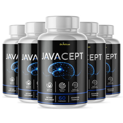 Javacept- Brain Support- 5 Bottles- 300 Capsules