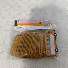School Bus Dry Erase Magnets - Target - Student Names - 26 Count NEW