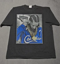 Shaka Wear Shirt Men's 2XL XXL West Coast Nipsey Hussle Black RIP Short Sleeve