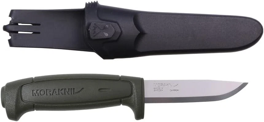 Morakniv Craftline 基本款 511 高碳钢固定刀片实用刀和 — 第 3/4 张图片